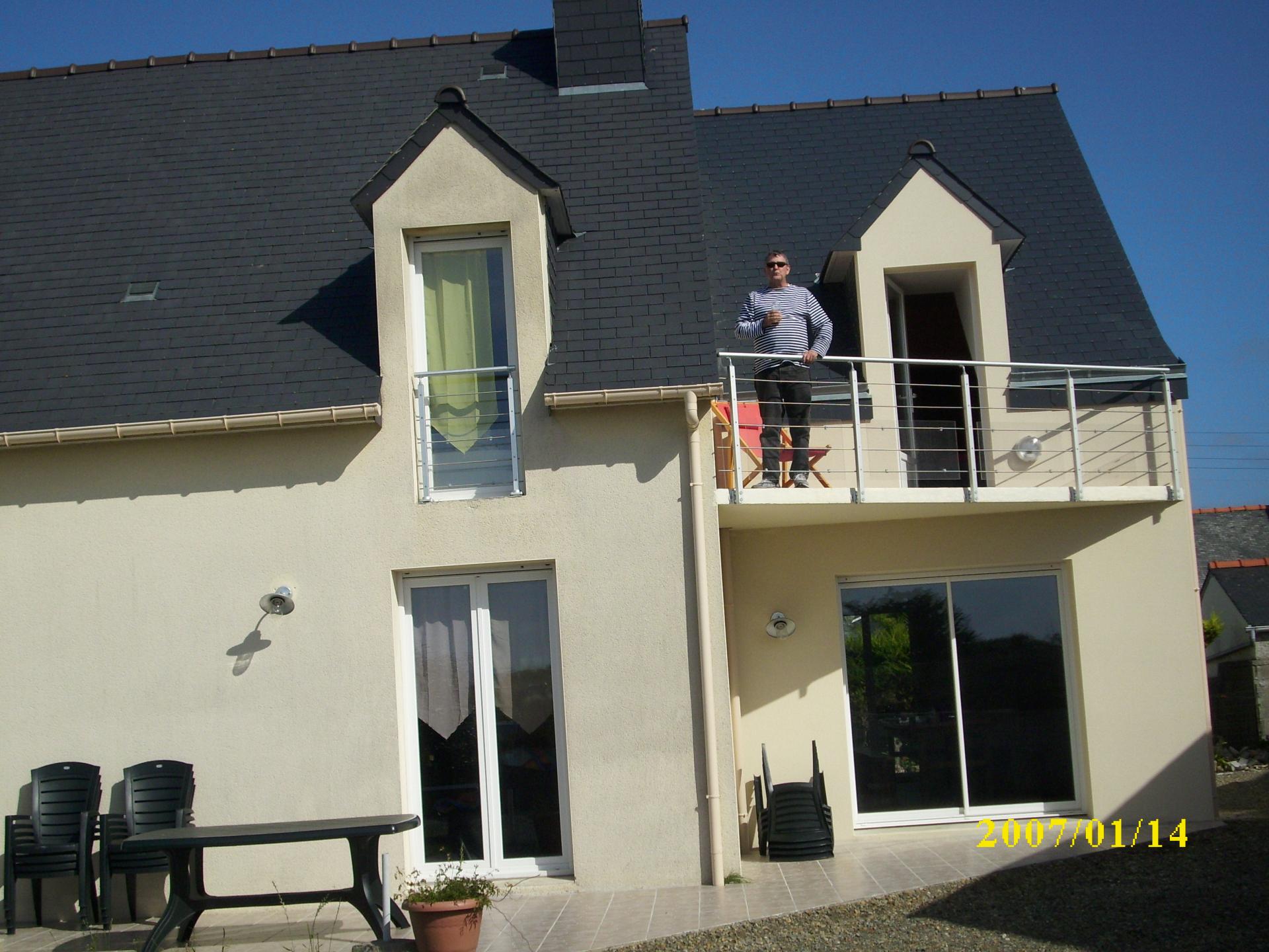 au balcon